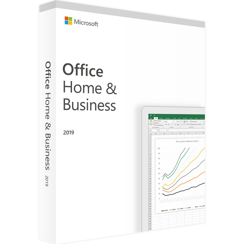 Microsoft Office 2019 Home and Business | für Mac | Konto gebunden