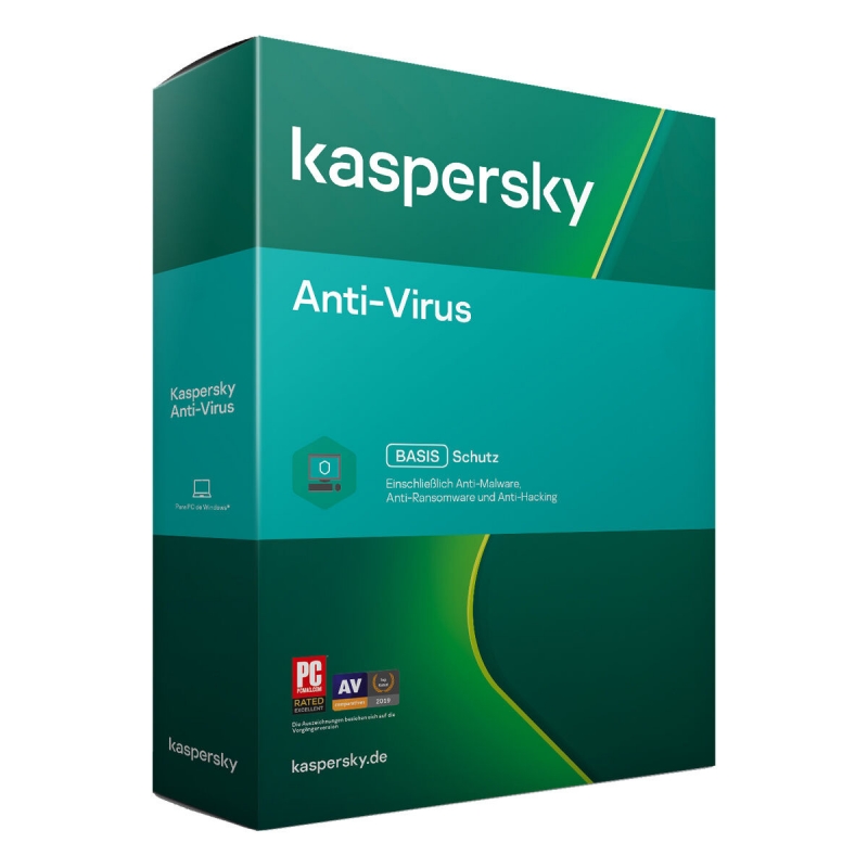 Kaspersky Anti-Virus 2021 / 1 Jahr 1 Gerät